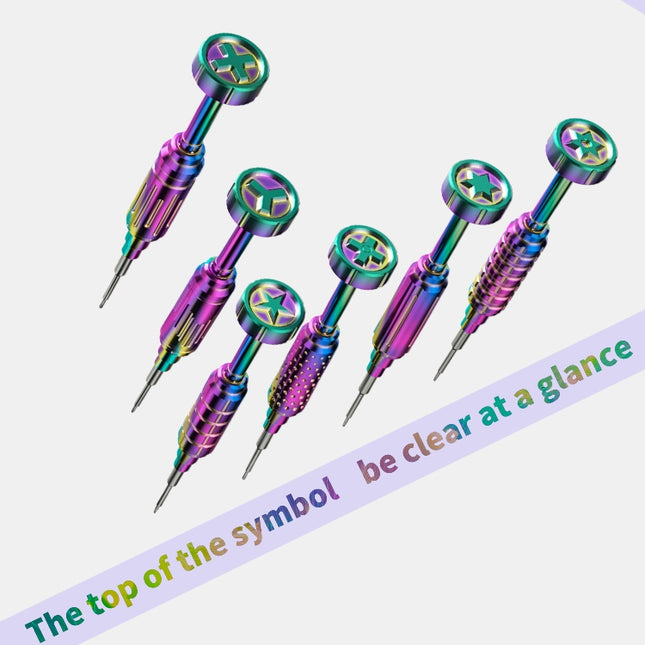 Mijing HY101 6 in 1 Phantom Series Screwdriver Set