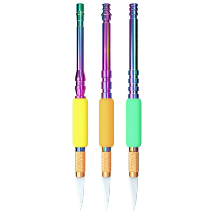 Mijing 3 in1 Antistatic Ceramic Knife Set, 3 in1