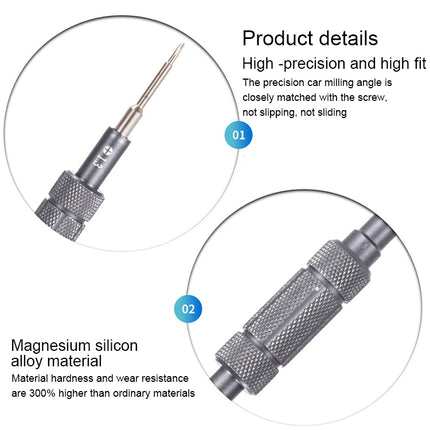 H006 6 in 1 High Hardness Precision Screwdriver