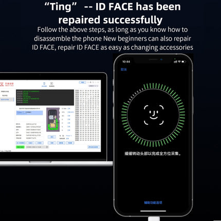 MEGA-IDEA Clone DZ03 Battery Activation & Face ID Dot Matrix Programmer for iPhone 8-14 Pro Max, Plug: US, SPT0648A, SPT0648B