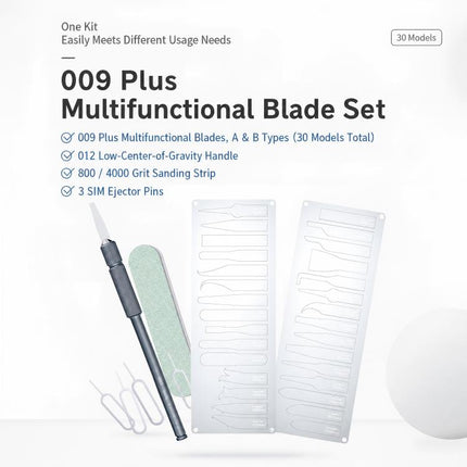 QIANLI 009 Plus Multi-Function Blade Set, QIANLI 009 Plus
