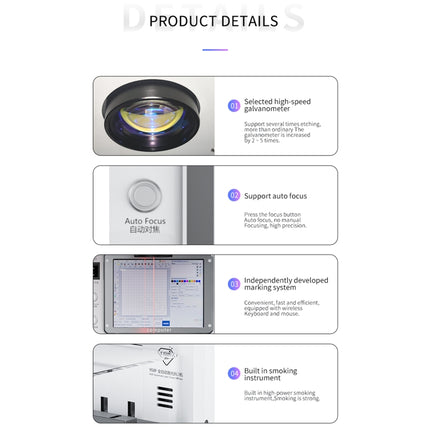 TBK 958F 20W 1064nm Automatic Separate Laser Separator, US Plug, TBK 958F(US Plug), TBK 958F(UK Plug), TBK 958F(AU Plug), TBK 958F(EU Plug)
