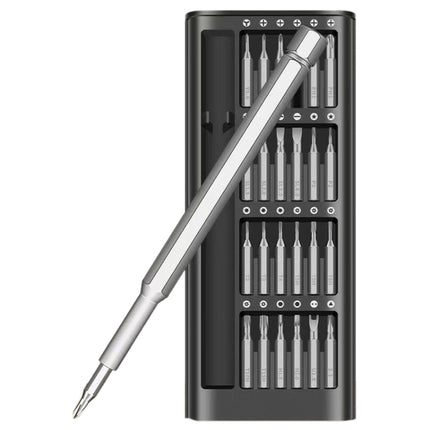 25 in 1 Screwdriver Set Magnetic Repair Tools, Aluminum Alloy Handle, 25 in 1