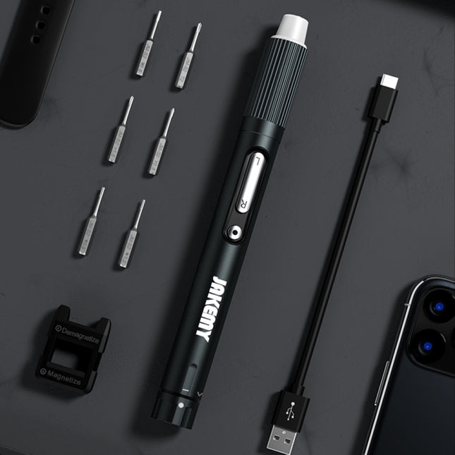 JAKEMY JM-Y05 8 in 1 Type-c Fast Charging Dual Power High Precision Electric Screwdriver, JM- Y05