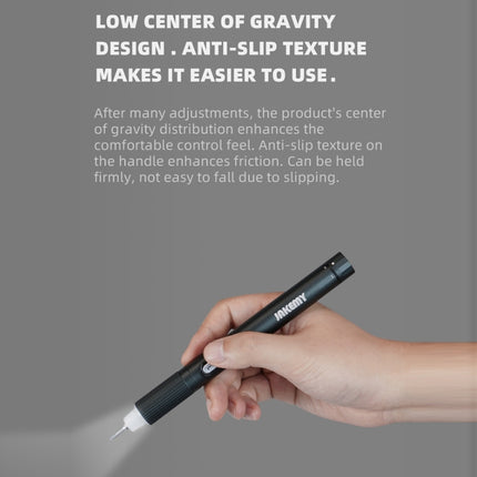 JAKEMY JM-Y05 8 in 1 Type-c Fast Charging Dual Power High Precision Electric Screwdriver, JM- Y05