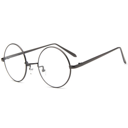 Round-Framed Glasses Small Fresh, Silver, Bronze, Gun gray, Round-Framed Glasses, Golden