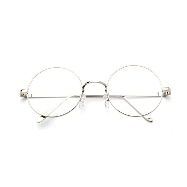 Round-Framed Glasses Small Fresh, Silver, Bronze, Gun gray, Round-Framed Glasses, Golden