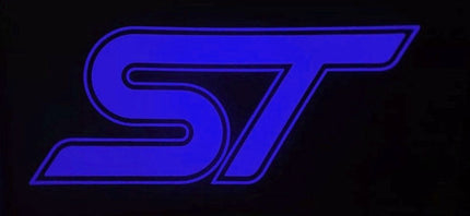 “ST” Emblem Replacement Puddle Unit - MK4 / MK4.5 Focus ST (Multiple Colours)