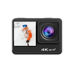C1 Dual-Screen 2.0 inch + 1.3 inch Screen Anti-shake 4K WiFi Sport Action Camera Camcorder with Waterproof Housing Case,  Allwinner V316, 170 Degrees Wide Angle
