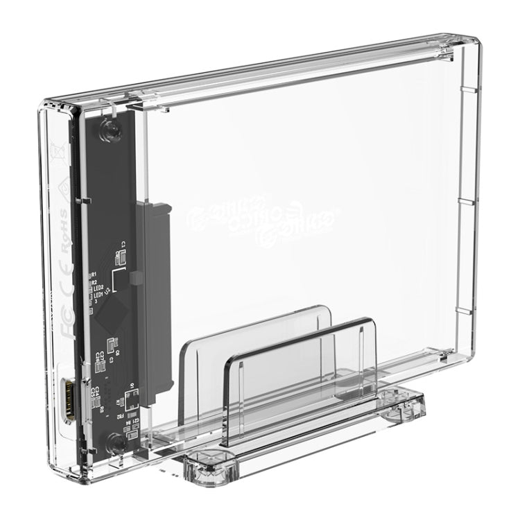 Transparent Series 2.5 inch 10Gbps Hard Drive Enclosure with Stand, 2159C3