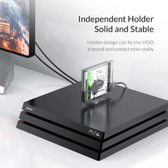 Transparent Series 2.5 inch 10Gbps Hard Drive Enclosure with Stand, 2159C3