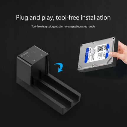 ORICO 6528US3-C 2.5 / 3.5 inch Hard Drive Enclosure with Duplicator