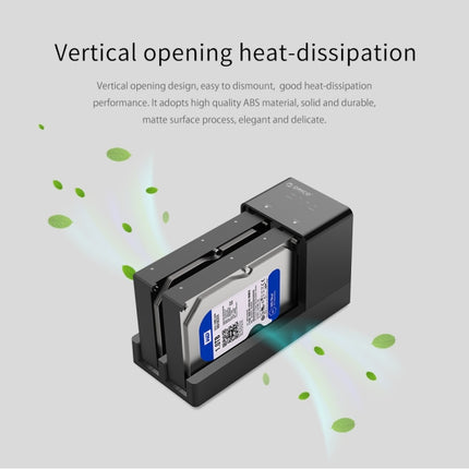 ORICO 6528US3-C 2.5 / 3.5 inch Hard Drive Enclosure with Duplicator