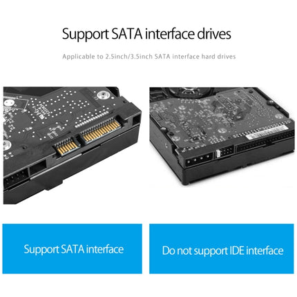 ORICO 6558US3-C 2.5 / 3.5 inch Hard Drive Enclosure with Duplicator