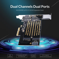 ORICO PDM2 M.2 NVME to PCI-E 3.0 X4 Expansion Card