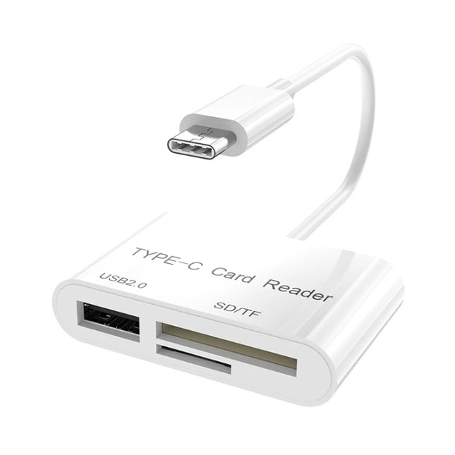 USB-C to USB SD/Micro SD Card Reader