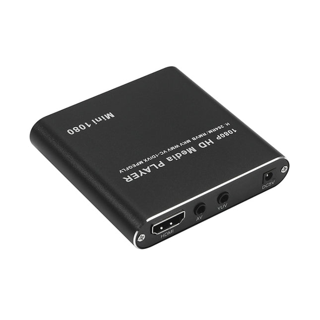 MINI 1080P Full HD Media USB HDD-Player SD/MMC-Karten-Player, US, EU, UK