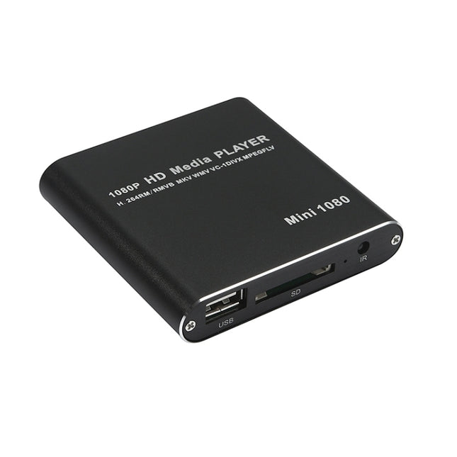 MINI 1080P Full HD Media USB HDD-Player SD/MMC-Karten-Player, US, EU, UK