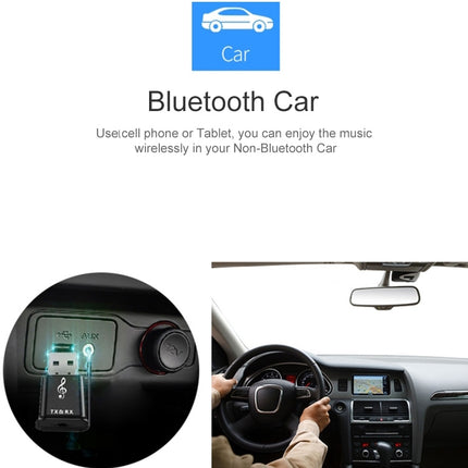Transmisor y receptor Bluetooth 2 en 1 MSD168, miniadaptador estéreo inalámbrico con entrada AUX de 3,5 mm y Bluetooth 5.0 para coche, TV, PC, MP3