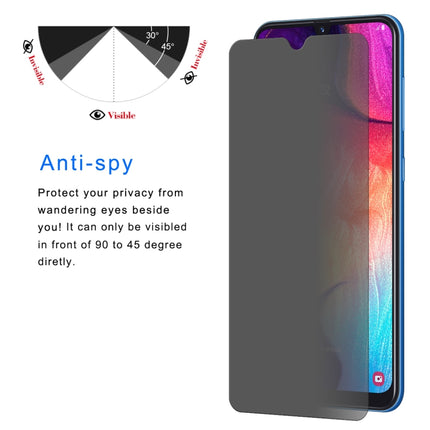 ENKAY Hat-Prince 0.26mm 9H 2.5D Privacy Anti-glare Tempered Glass Film for Samsung Galaxy A30 / A50, Galaxy A30