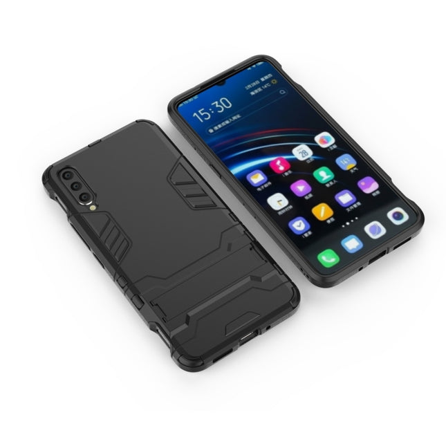 Shockproof PC + TPU Case for  VIVO IQOO, with Holder, For Vivo iQOO