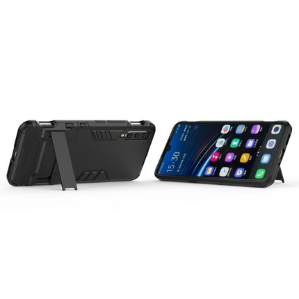 Shockproof PC + TPU Case for  VIVO IQOO, with Holder, For Vivo iQOO