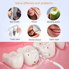Mornwell D52 USB-Rechargeable water flosser  IPX7 Waterproof Oral Irrigator