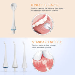 Mornwell D52 USB-Rechargeable water flosser  IPX7 Waterproof Oral Irrigator