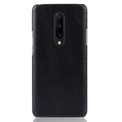 Shockproof Crocodile Texture PC + PU Case for OnePlus 7 Pro