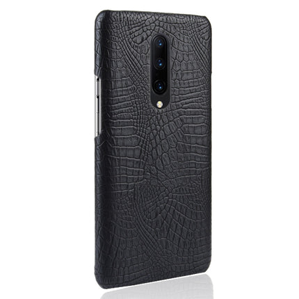 Shockproof Crocodile Texture PC + PU Case for OnePlus 7 Pro