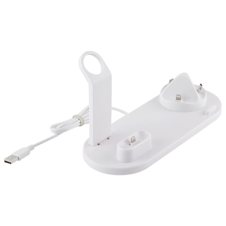 HQ-UD15 Rotatable Wireless Charging Base with Stand for Phones / iWatches / AirPods (Silver), Silver (with wireless charging), without Wireless Charging White, without Wireless Charging Black, White (with wireless charging)�����������������������������...