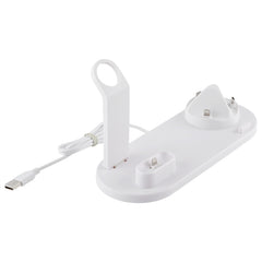 HQ-UD15 Rotatable Wireless Charging Base with Stand for Phones / iWatches / AirPods (Silver), Silver (with wireless charging), without Wireless Charging White, without Wireless Charging Black, White (with wireless charging)�����������������������������...