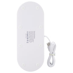 HQ-UD15 Rotatable Wireless Charging Base with Stand for Phones / iWatches / AirPods (Silver), Silver (with wireless charging), without Wireless Charging White, without Wireless Charging Black, White (with wireless charging)�����������������������������...