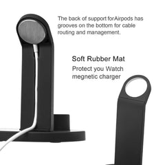 HQ-UD15 Rotatable Wireless Charging Base with Stand for Phones / iWatches / AirPods (Silver), Silver (with wireless charging), without Wireless Charging White, without Wireless Charging Black, White (with wireless charging)�����������������������������...