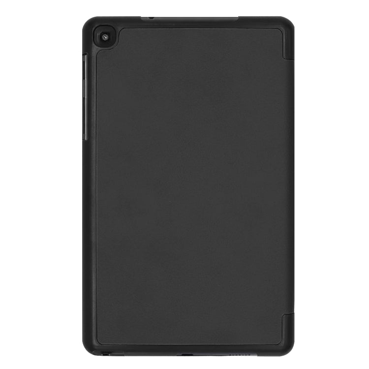 ENKAY High Quality PU Leather + Plastic Bottom Case with Three-folding Holder for Samsung Galaxy Tab A 8 (2019) P200 / P205, For Galaxy Tab A 8 (2019)