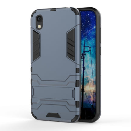 Shockproof PC + TPU Case for Huawei Honor 8S , with Holder, For Honor 8S