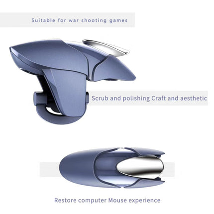 Blue Shark Shark Eat Chicken Game Auxiliary Handle, Blue