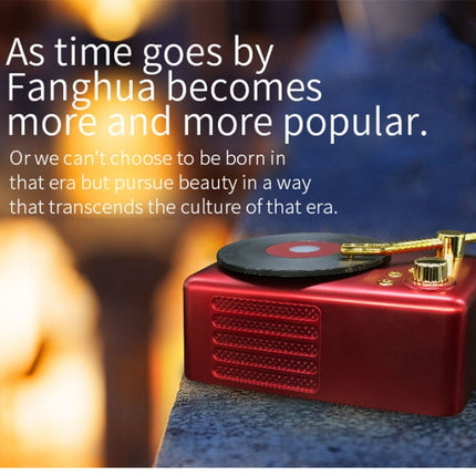 Retro Style Bluetooth Speaker, Built-in High-sensitivity FM Receiving Antenna, Long-term Voyage, T12 (Brown)