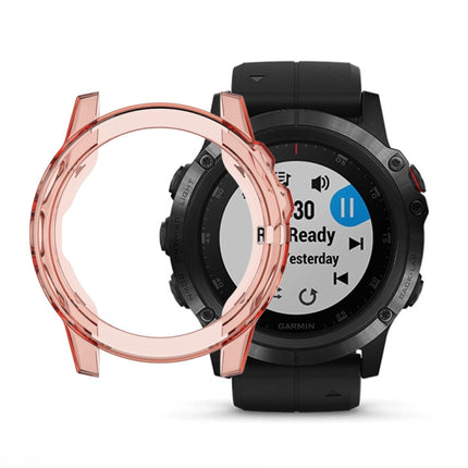 Suitable for Garmin Fenix 5 & 5 Plus transparent TPU Silica Gel Watch Case