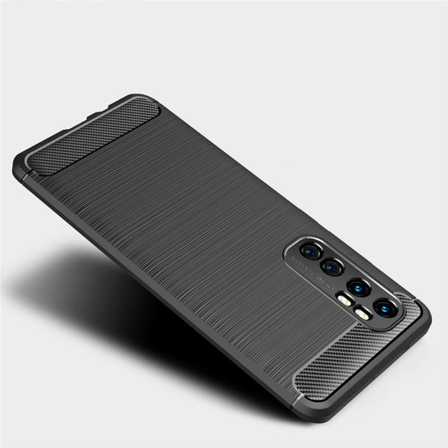 For Xiaomi Mi Note 10 Lite Brushed Texture Carbon Fiber TPU Case, For Xiaomi Mi Note 10 Lite