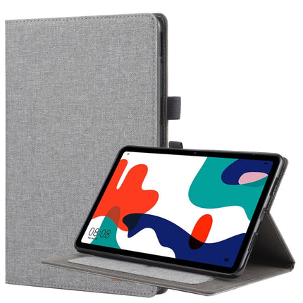 Horizontal Flip TPU + Fabric PU Leather Protective Case with Name Card Clip, For Huawei Matepad 10.4