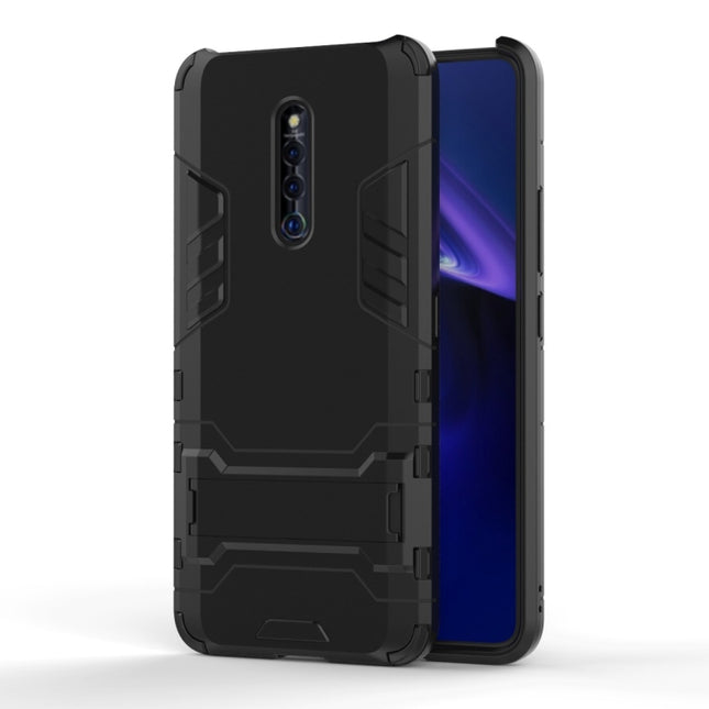 Shockproof PC + TPU Case for VIVO X27 Pro , with Holder, For VIVO X27 Pro