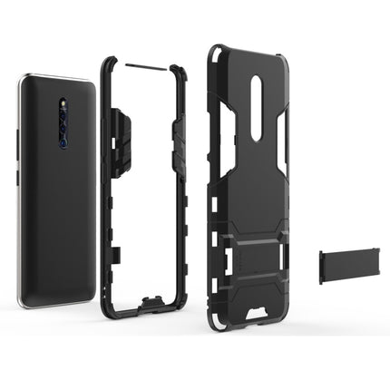 Shockproof PC + TPU Case for VIVO X27 Pro , with Holder, For VIVO X27 Pro