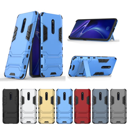 Shockproof PC + TPU Case for VIVO X27 Pro , with Holder, For VIVO X27 Pro