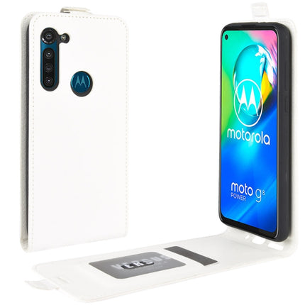 For Motorola Moto G8 Power R64 Texture Single Vertical Flip Leather Protective Case with Card Slots & Photo Frame, For Motorola Moto G8 Power