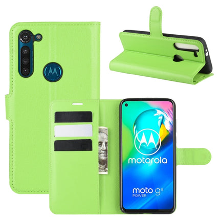 For Motorola Moto G8 Power Litchi Texture Horizontal Flip Protective Case with Holder & Card Slots & Wallet, For Motorola Moto G8 Power