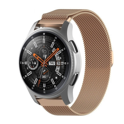 18mm Milan Stainless Steel Mesh Watch Band, Black, Gray, Rose Gold, Colorful, Pink, Gold, Champagne Gold, Silver, Starlight