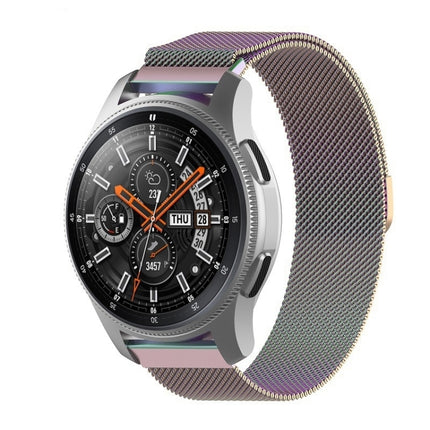 18mm Milan Stainless Steel Mesh Watch Band, Black, Gray, Rose Gold, Colorful, Pink, Gold, Champagne Gold, Silver, Starlight