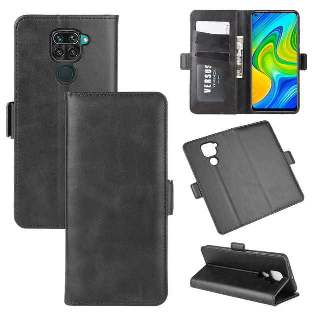 For Xiaomi Redmi Note 9/10X 4G Dual-side Magnetic Buckle Horizontal Flip Leather Case with Holder & Card Slots & Wallet, For Redmi Note 10X 4G, For Xiaomi Redmi Note 10X 4G