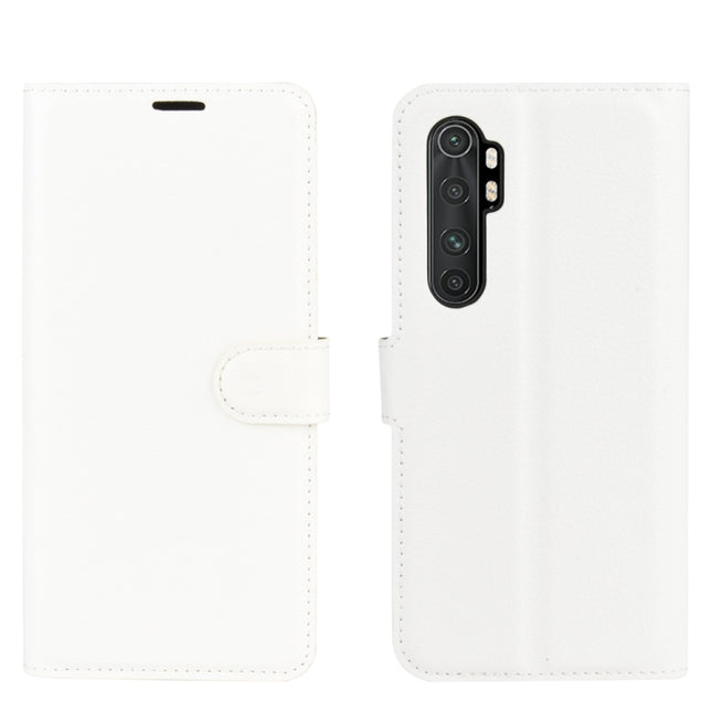 For Xiaomi Mi Note 10 Lite Litchi Texture Horizontal Flip Protective Case with Holder & Card Slots & Wallet, For Xiaomi Mi Note 10 Lite